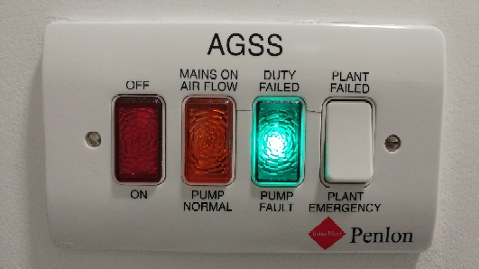 Local AGSS control unit