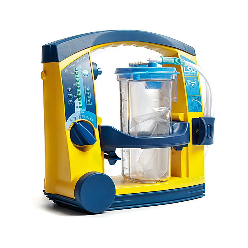 Battery operated suction unit
