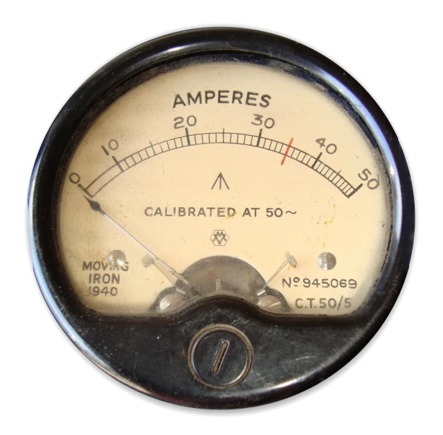 A moving-coil meter